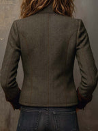Harriet | Heritage Herringbone Jacket