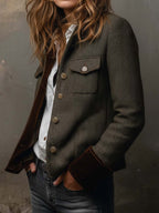 Harriet | Heritage Herringbone Jacket