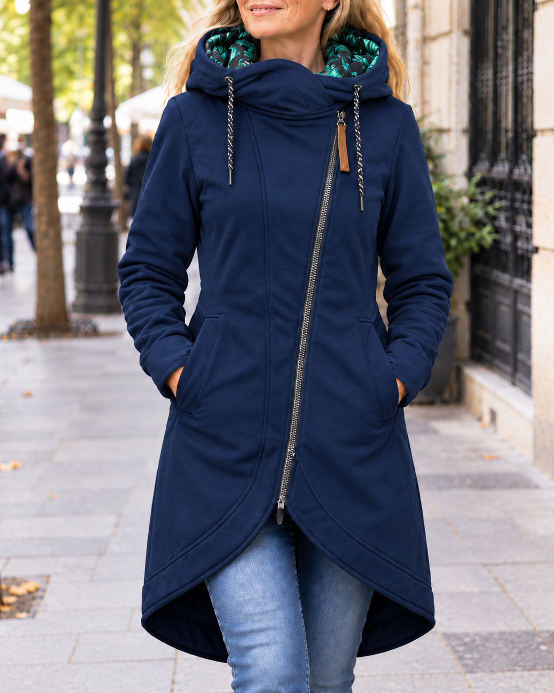OLIVIA | SOFT HOODED COAT