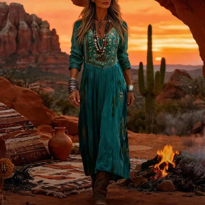 AMARA | BOHEMIAN MAXI DRESS