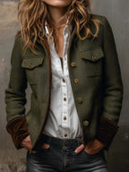 Harriet | Heritage Herringbone Jacket