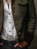 Harriet | Heritage Herringbone Jacket