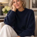 NORA | RIBBED NECK KNIT JUMPER
