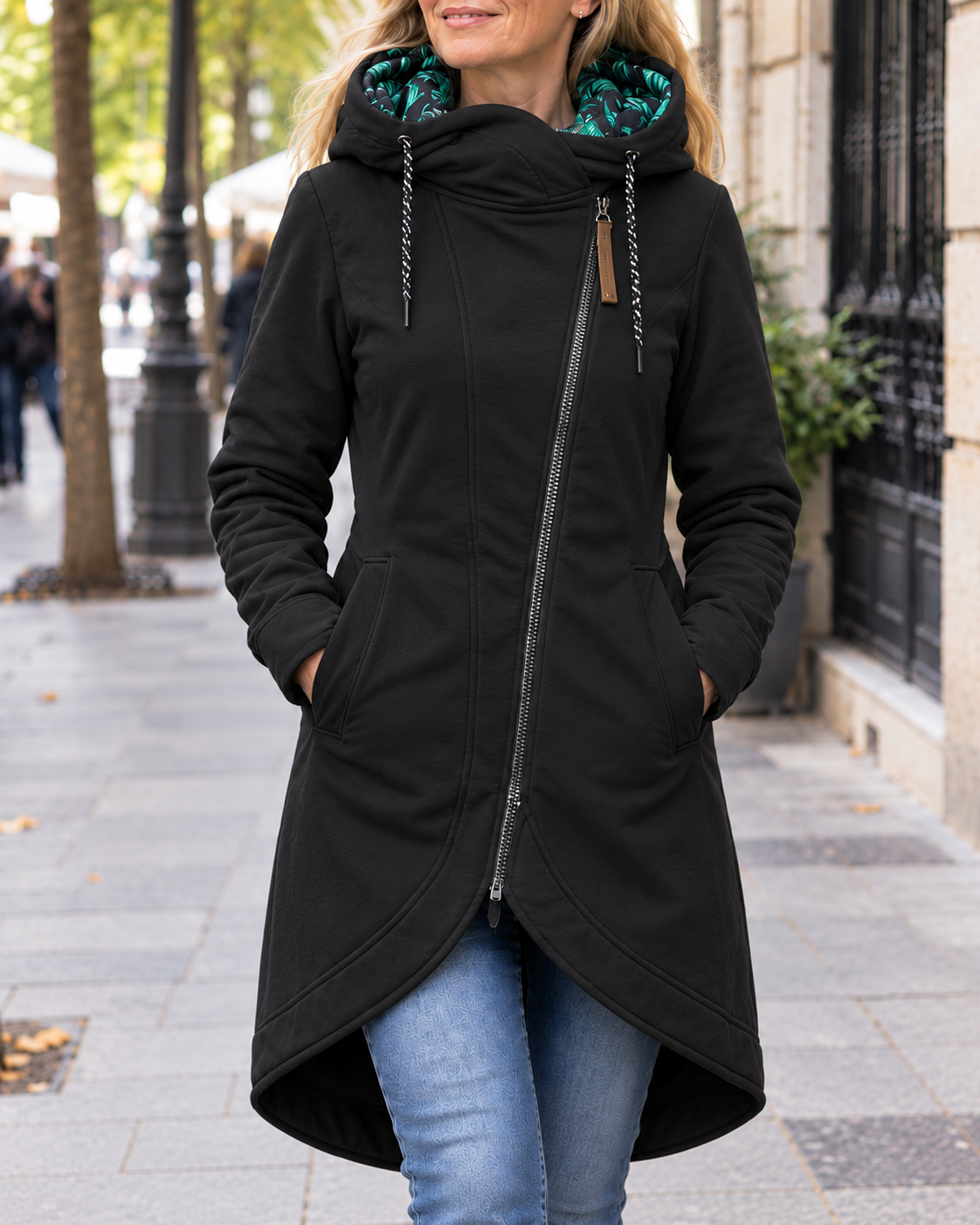 OLIVIA | SOFT HOODED COAT