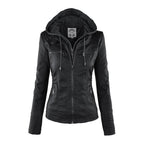 SIENNA | HOODED MOTO JACKET