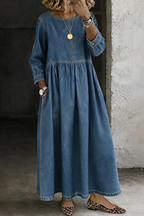 DAISY | RELAXED DENIM DRESS