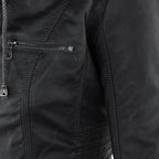 SIENNA | HOODED MOTO JACKET