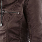 SIENNA | HOODED MOTO JACKET
