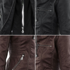 SIENNA | HOODED MOTO JACKET