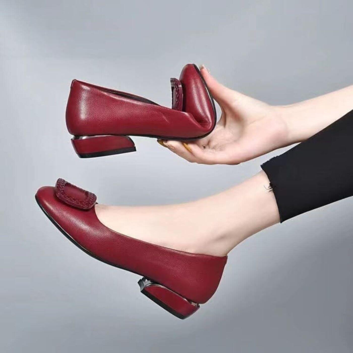 Elsa - Premium Leather Orthopedic Shoes