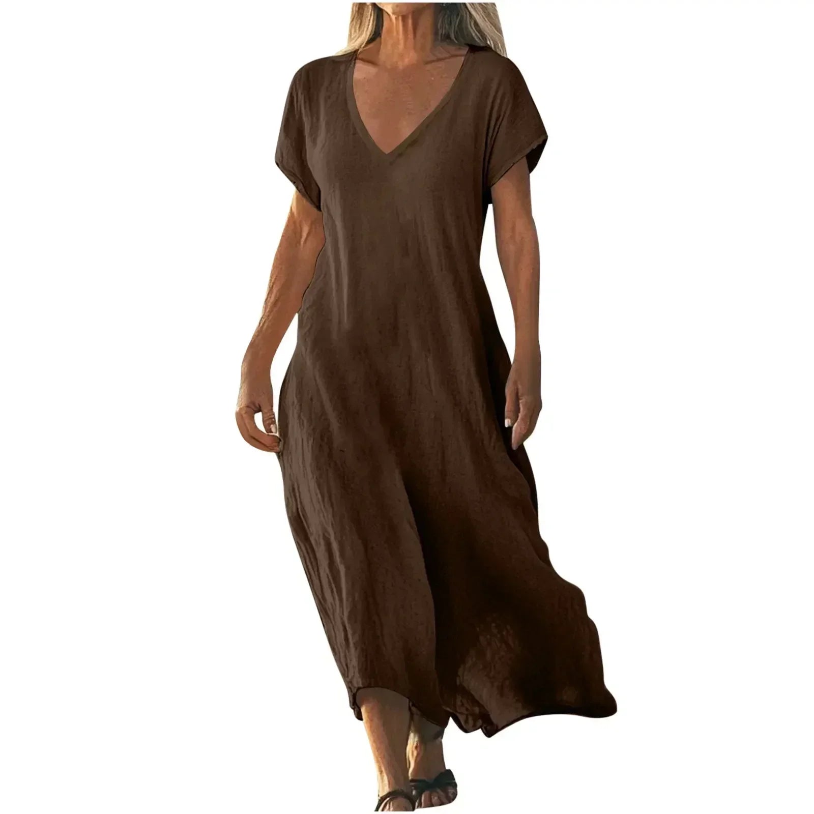 ROSALYNN | FLOWING SUMMER MAXI DRESS