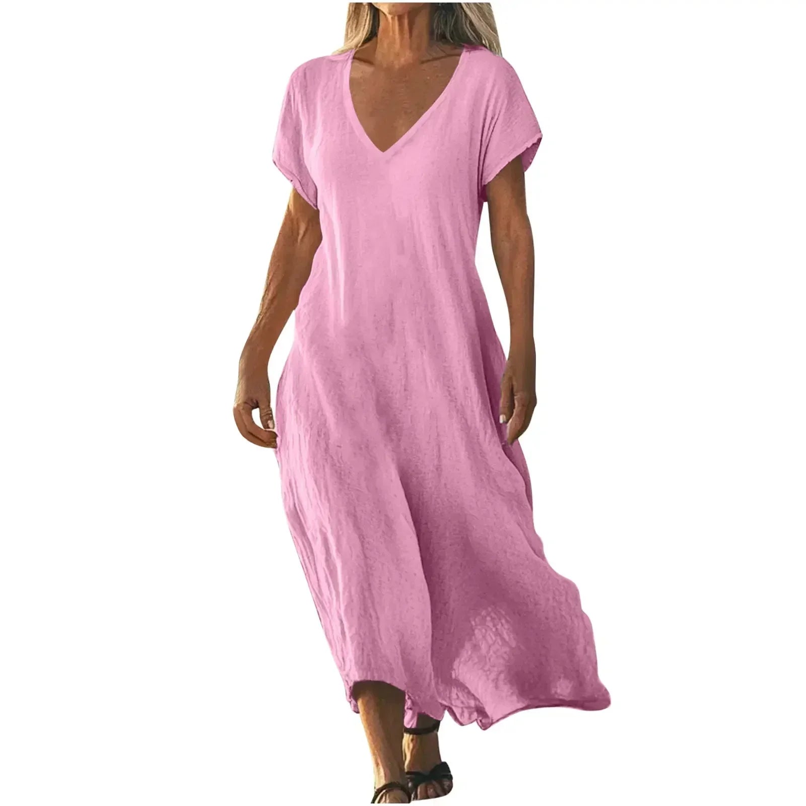 ROSALYNN | FLOWING SUMMER MAXI DRESS
