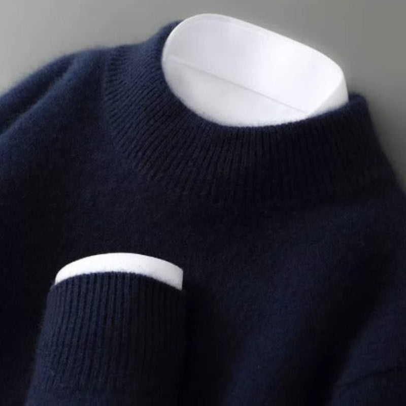 NORA | RIBBED NECK KNIT JUMPER