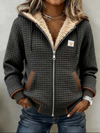 LUCY | SHERPA-LINED QUILTED JACKET